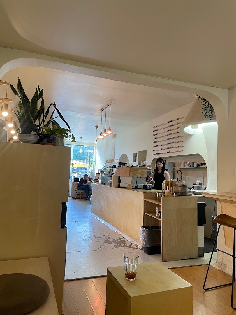 Interior of Carbonic Coffee (Baldwin), specialty coffee shop in Toronto