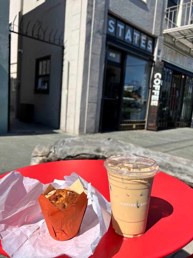 Coffee at States Coffee, specialty coffee shop in Oakland
