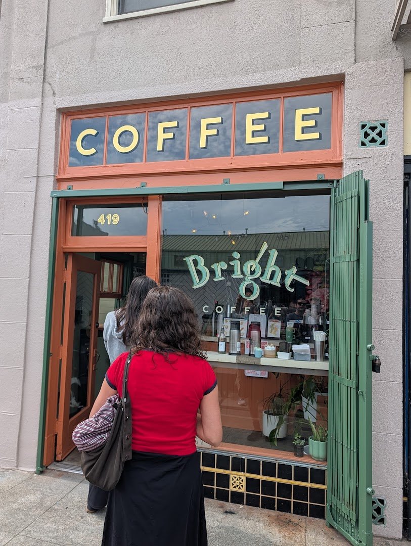 Storefront of States Coffee, specialty coffee shop in Oakland