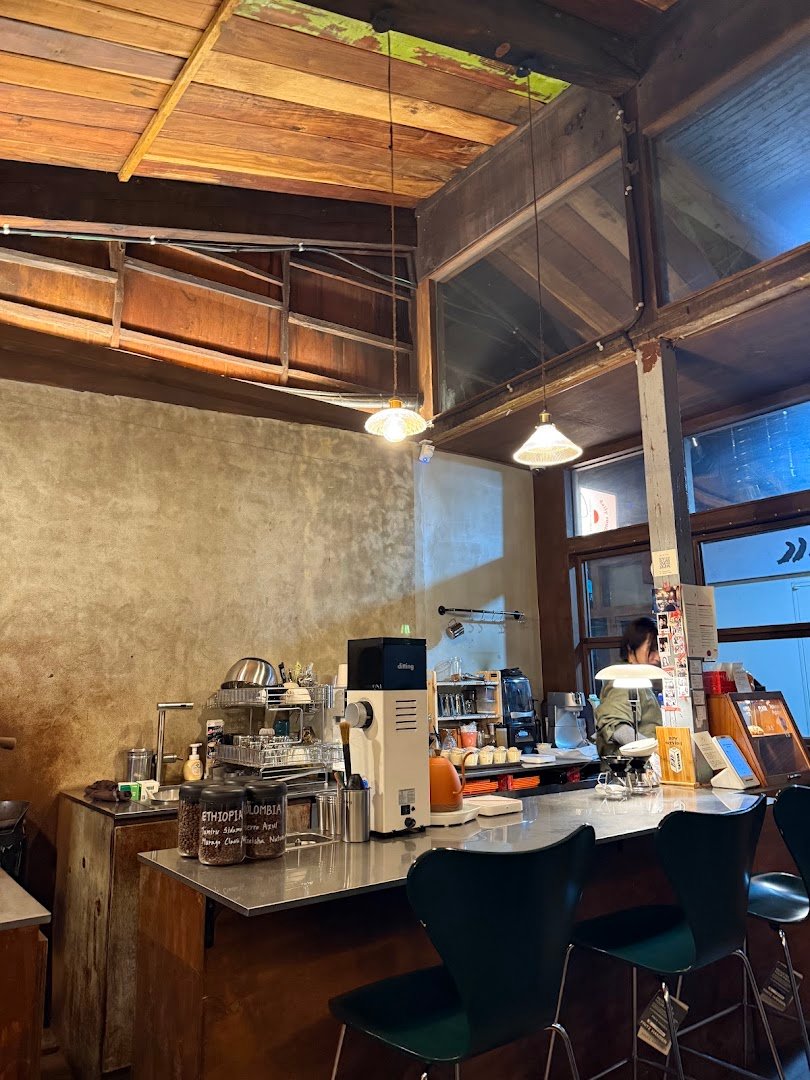 Interior of Daily Routine Coffee, specialty coffee shop in Seoul
