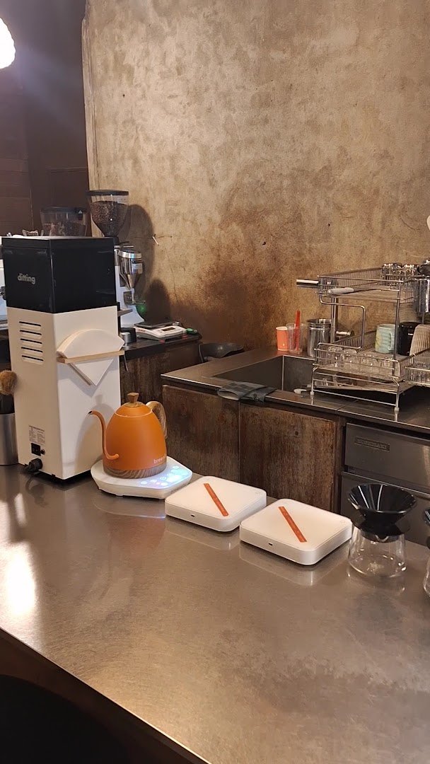 Interior of Daily Routine Coffee, specialty coffee shop in Seoul