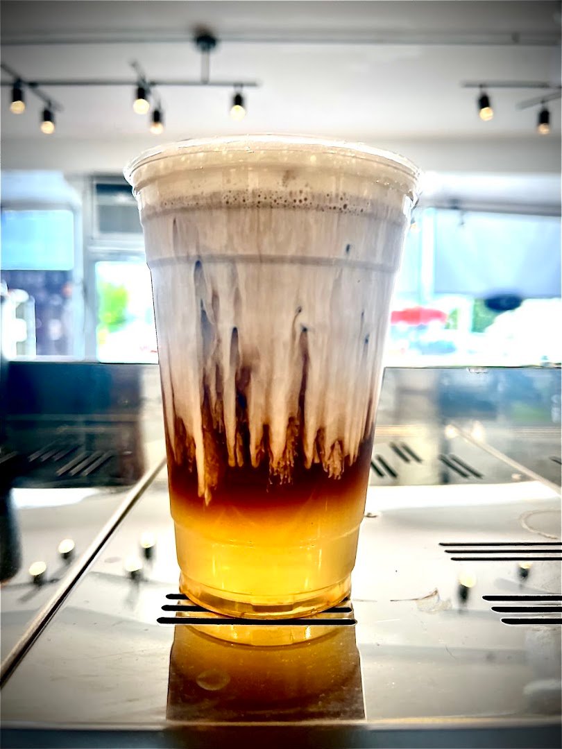 Coffee at Rescued Roasters, specialty coffee shop in Milwaukee