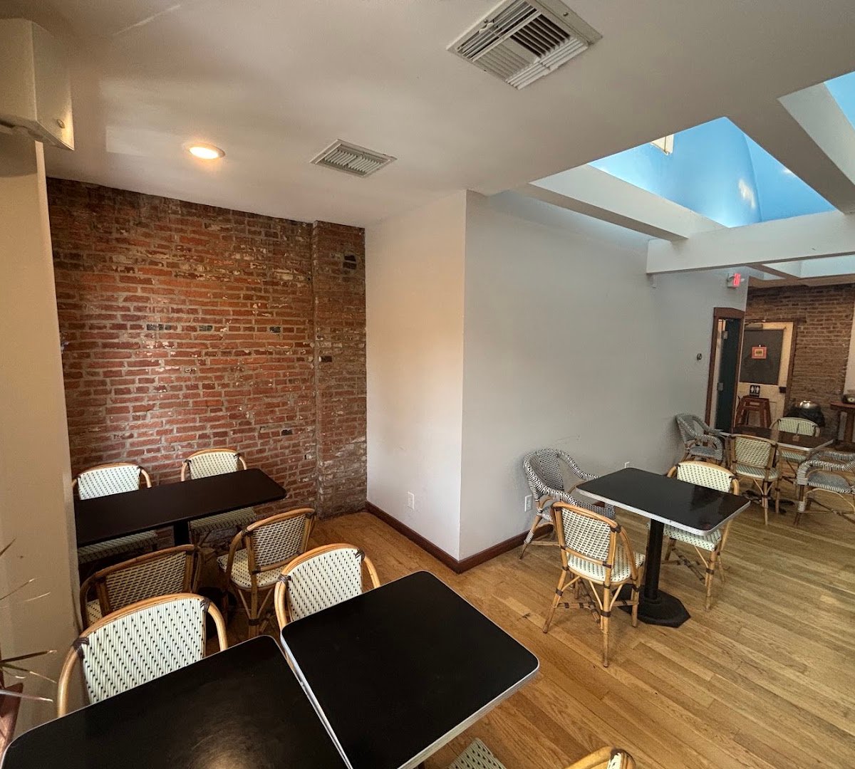 Interior of Goshen Coffee Roasters, specialty coffee shop in St. Louis