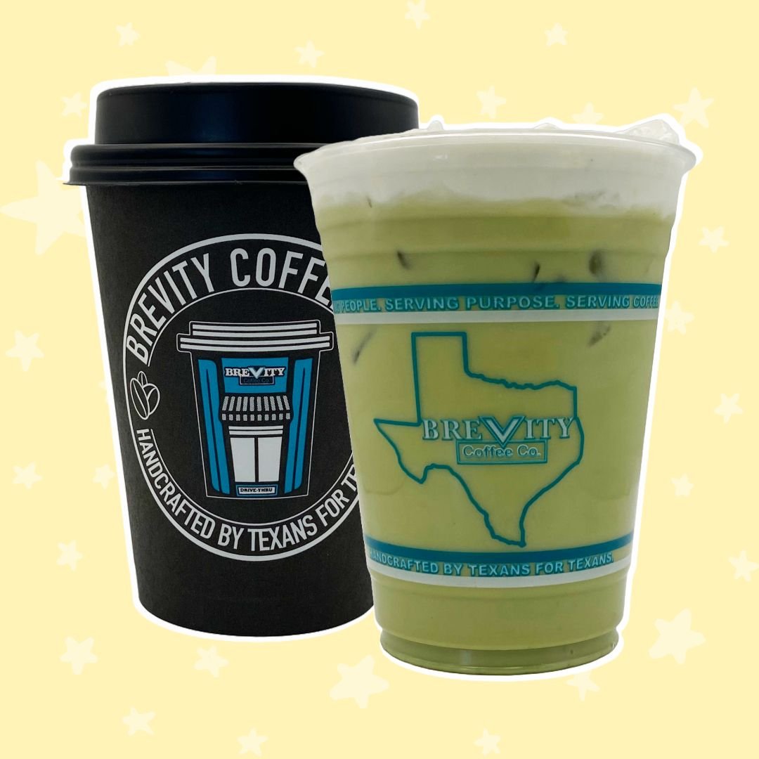 Coffee at Brevity Coffee Co, specialty coffee shop in San Antonio