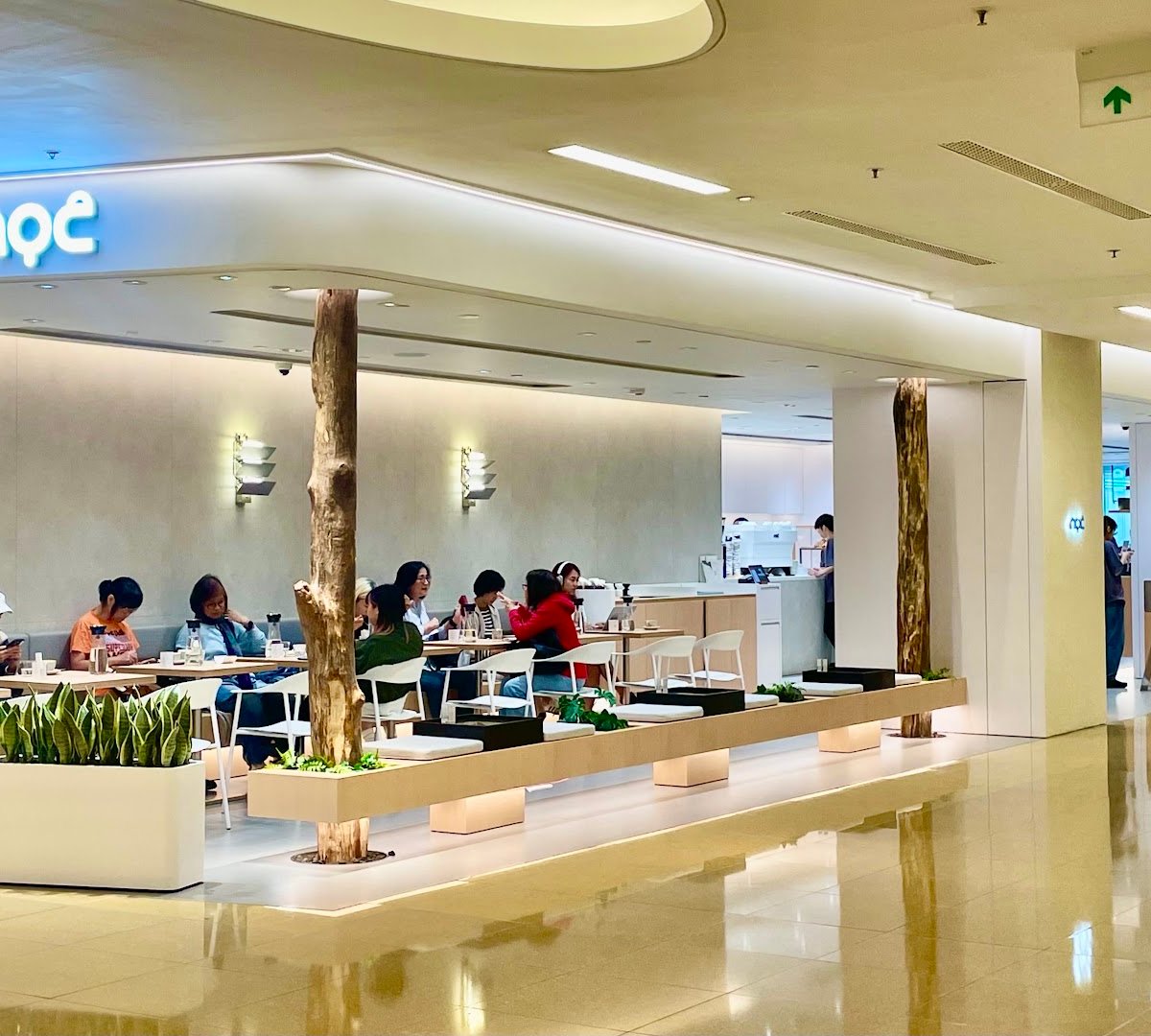 Storefront of noc, specialty coffee shop in Hong Kong