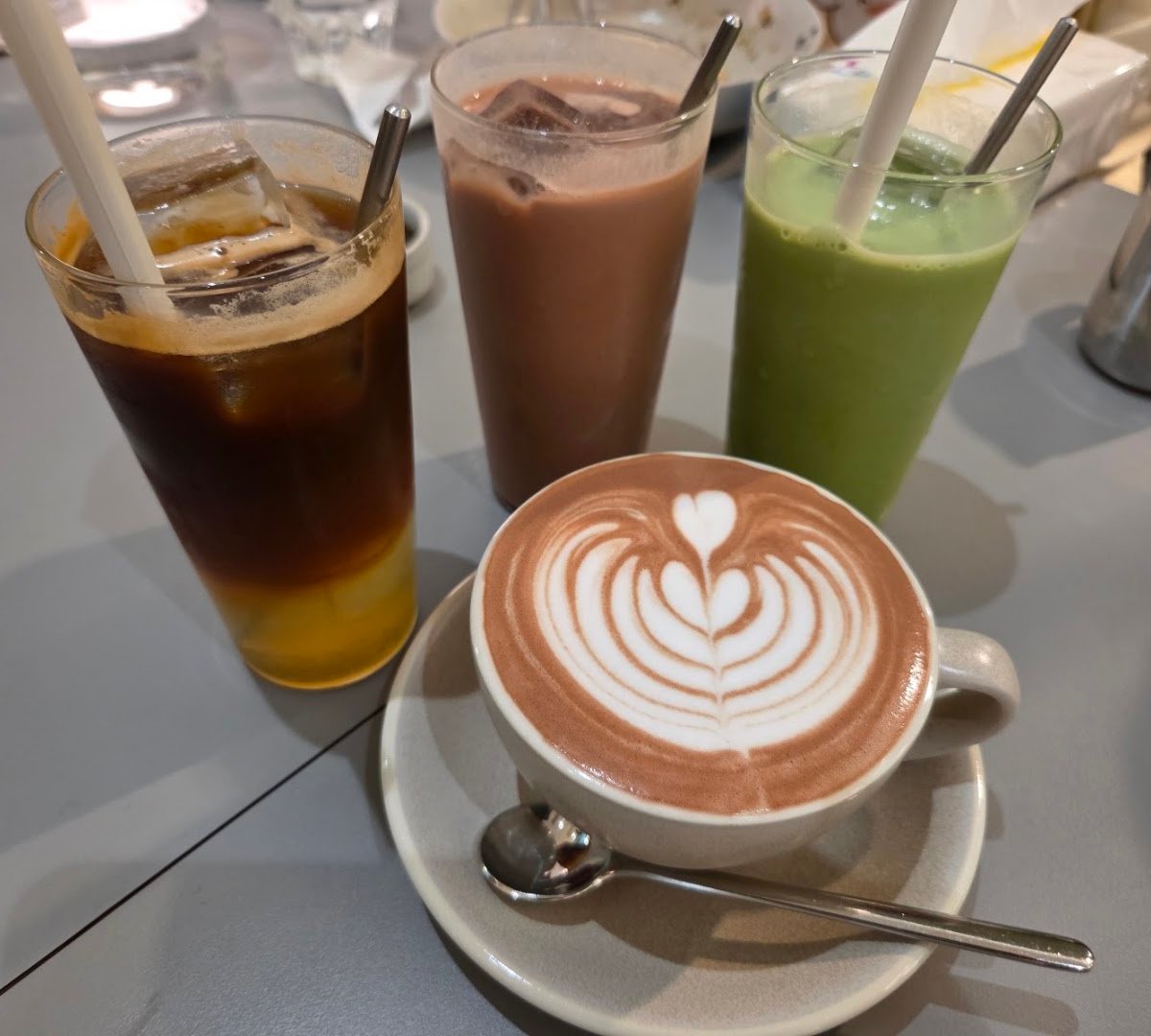 Coffee at noc, specialty coffee shop in Hong Kong