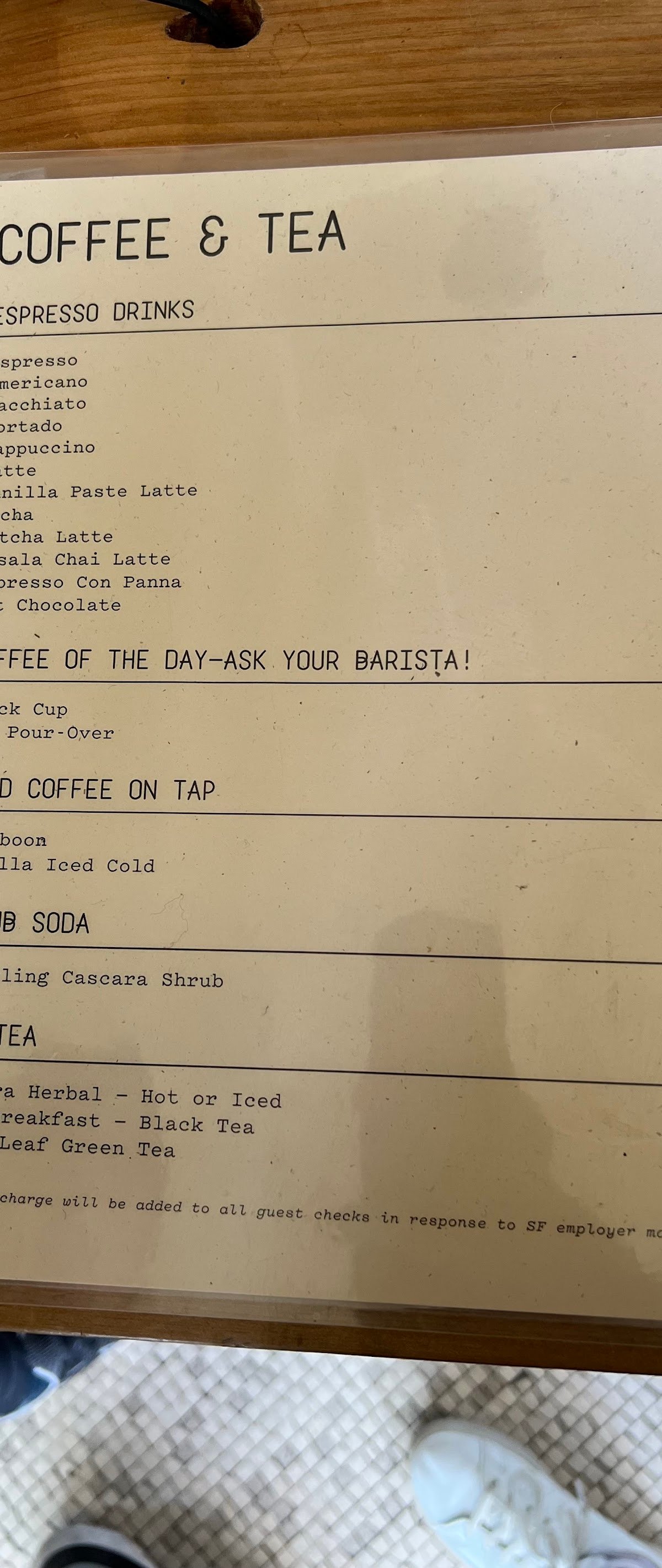 Sightglass Coffee specialty coffee shop in San Francisco - photo 8