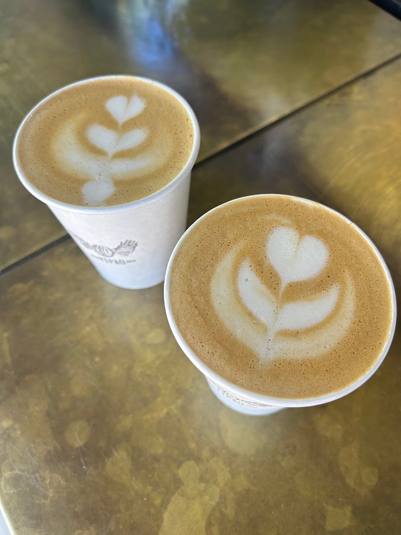 Coffee at Yipao Coffee, specialty coffee shop in San Diego