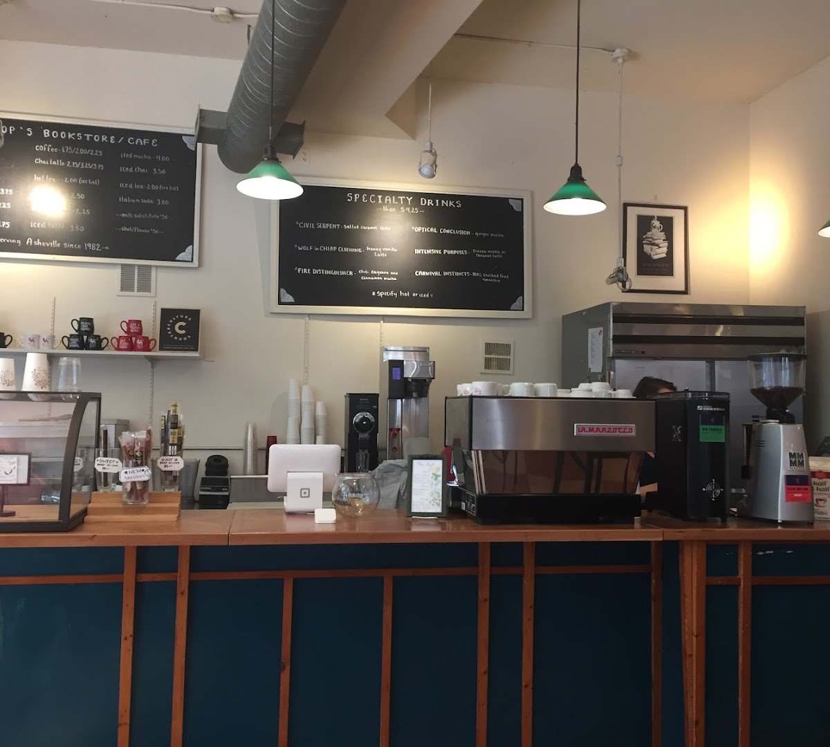 Malaprop's Cafe specialty coffee shop in Asheville - photo 4
