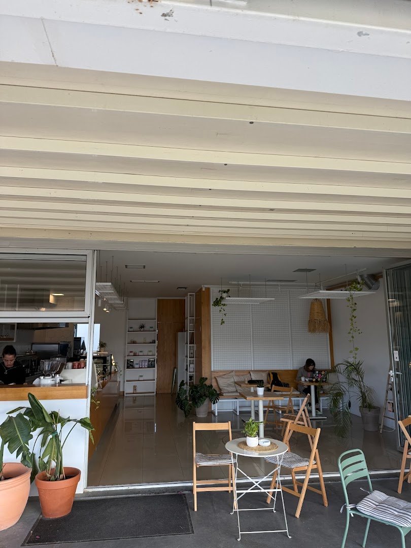 Interior of NORD, specialty coffee shop in Athens