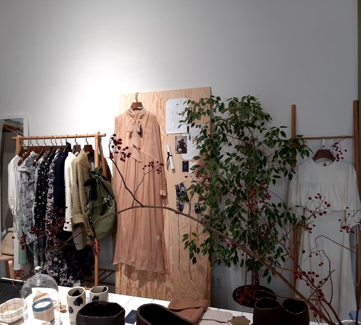 Interior of Shop Up Stories, specialty coffee shop in Prague
