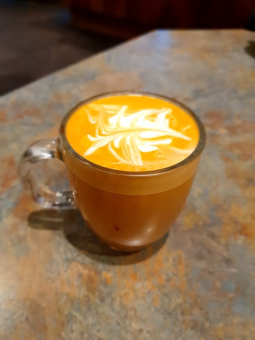 Coffee at Ohori's Coffee Roasters, Luna Location, specialty coffee shop in Santa Fe