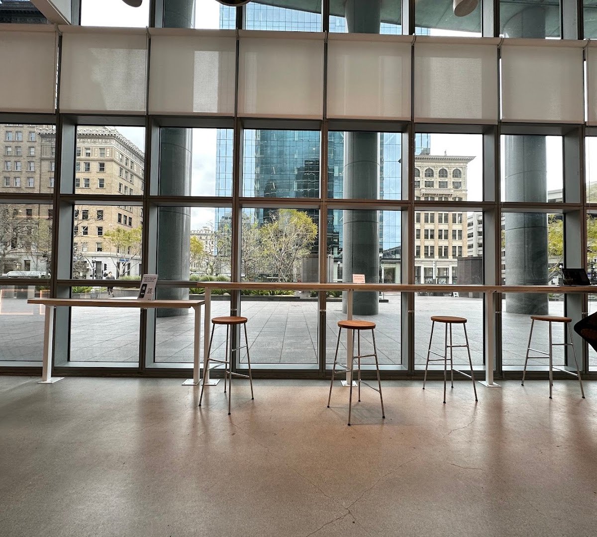 Interior of Highwire Coffee Roasters, specialty coffee shop in Oakland
