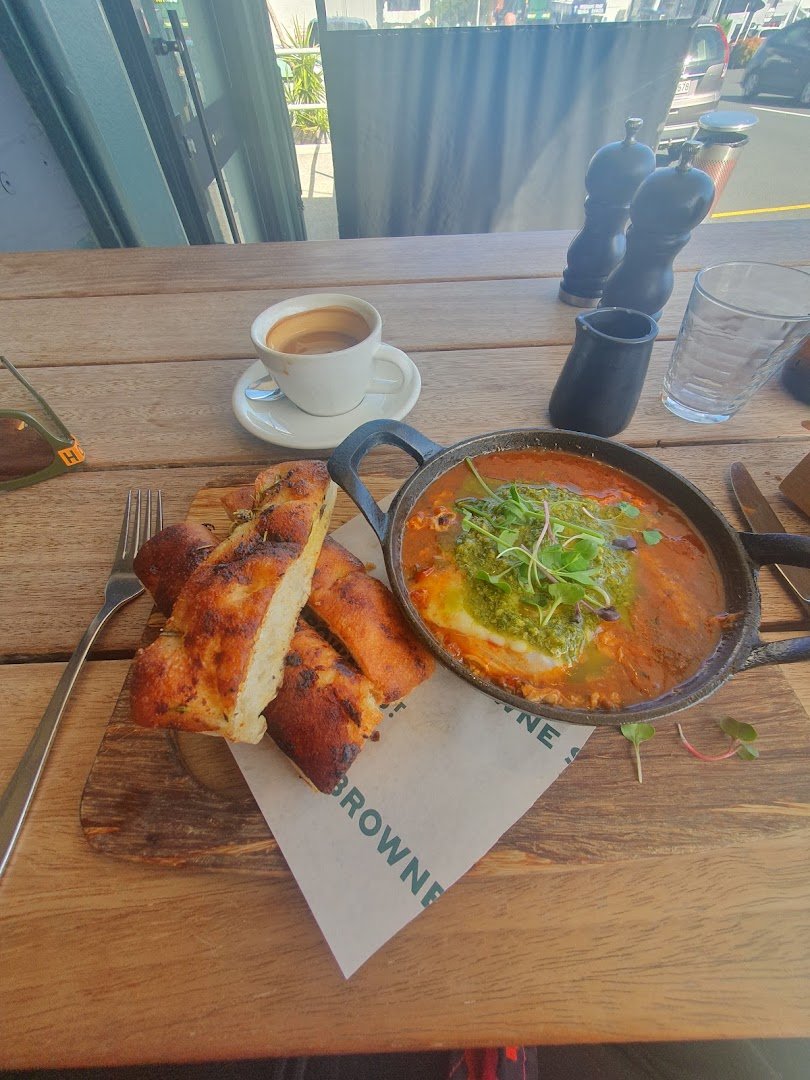 Coffee at Browne St., specialty coffee shop in Auckland