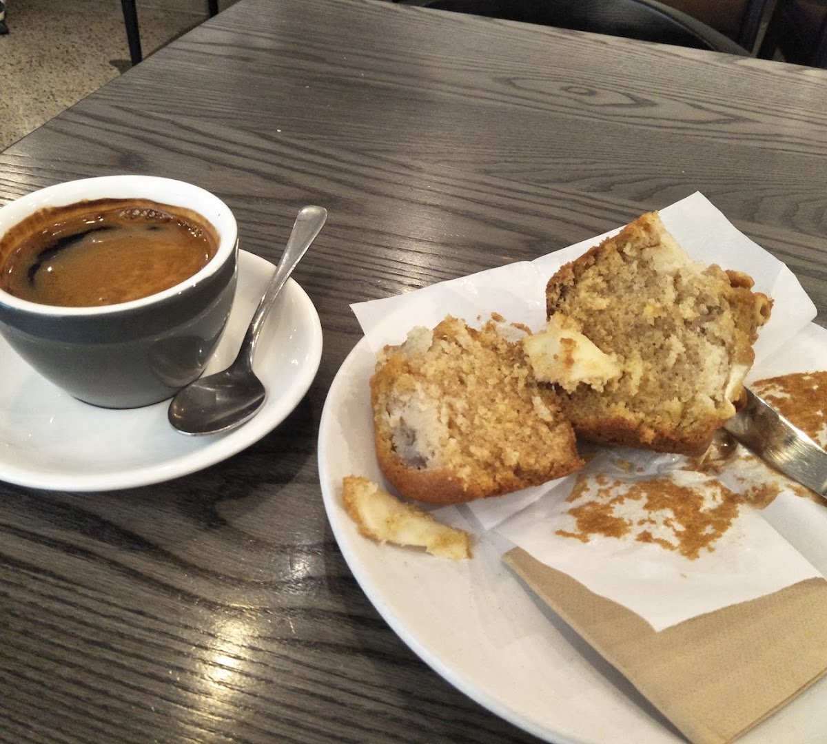 Coffee at Browne St., specialty coffee shop in Auckland