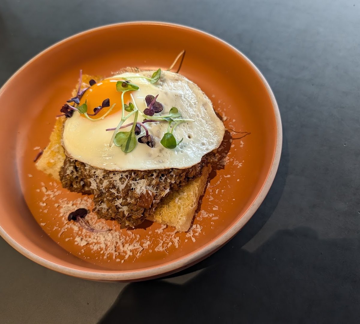 Food at Browne St., specialty coffee shop in Auckland