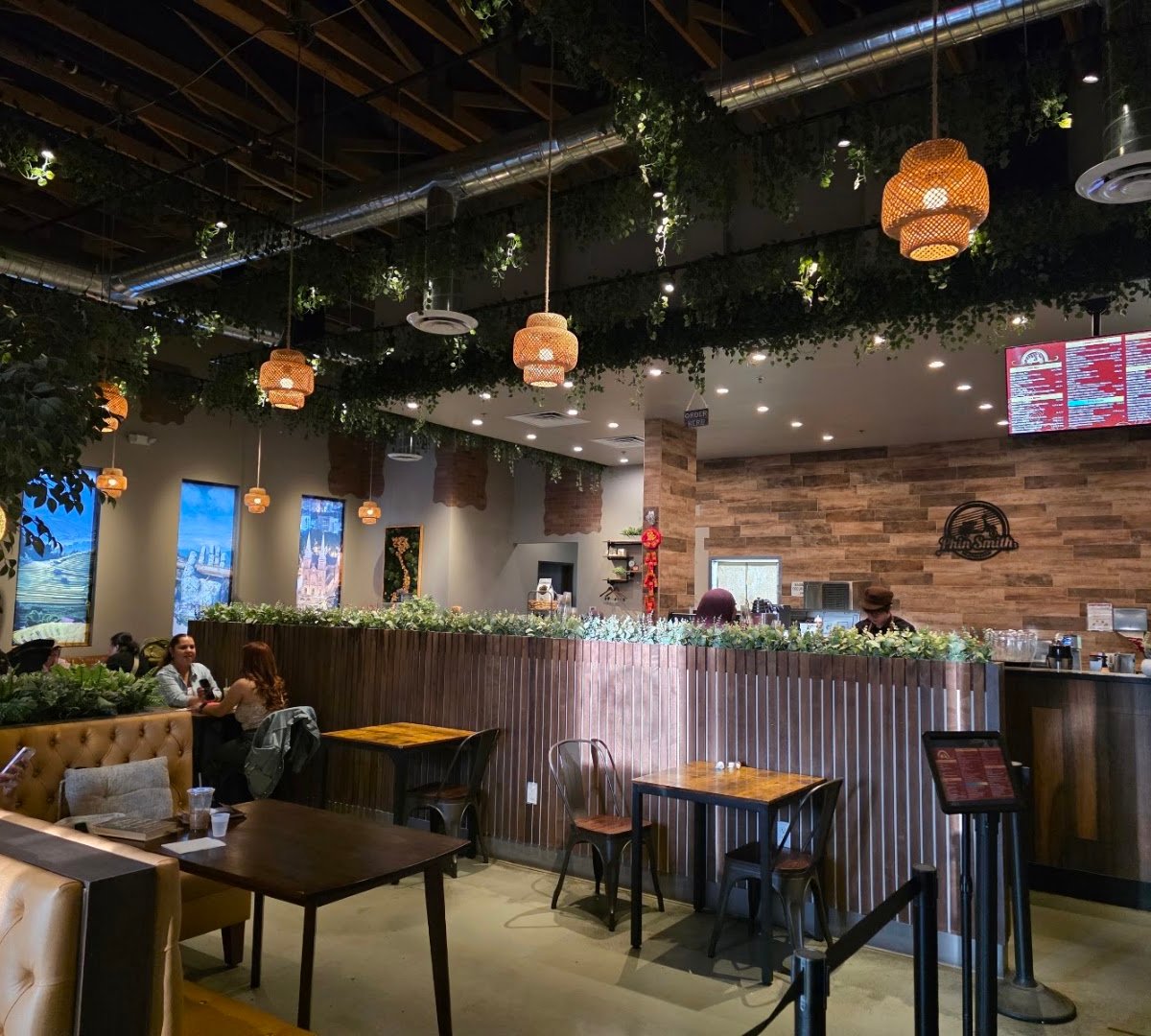 Interior of Phin Smith Coffee House, specialty coffee shop in Las Vegas