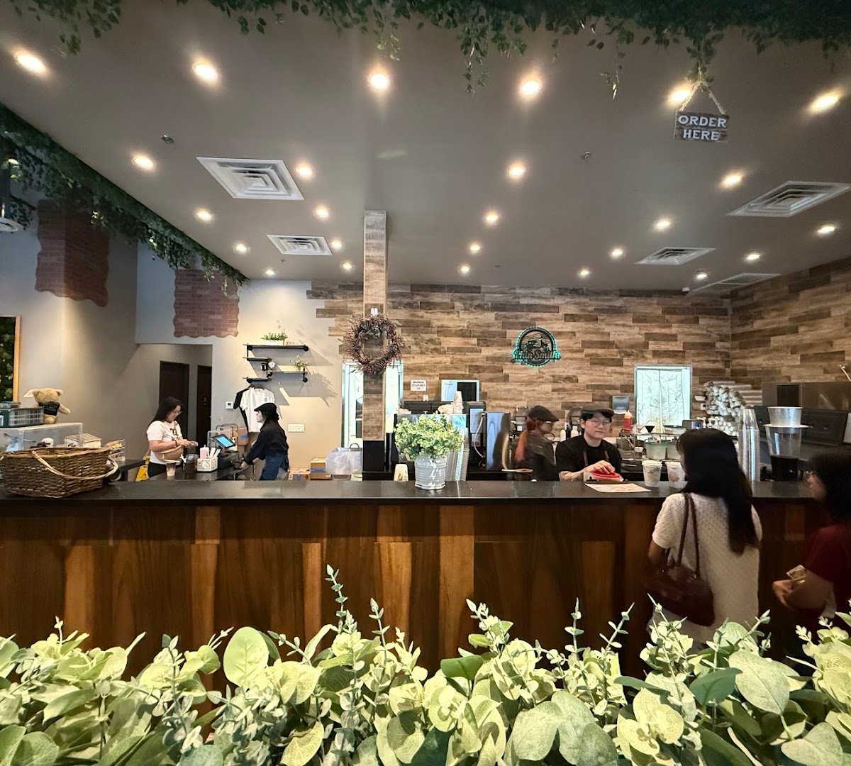 Interior of Phin Smith Coffee House, specialty coffee shop in Las Vegas