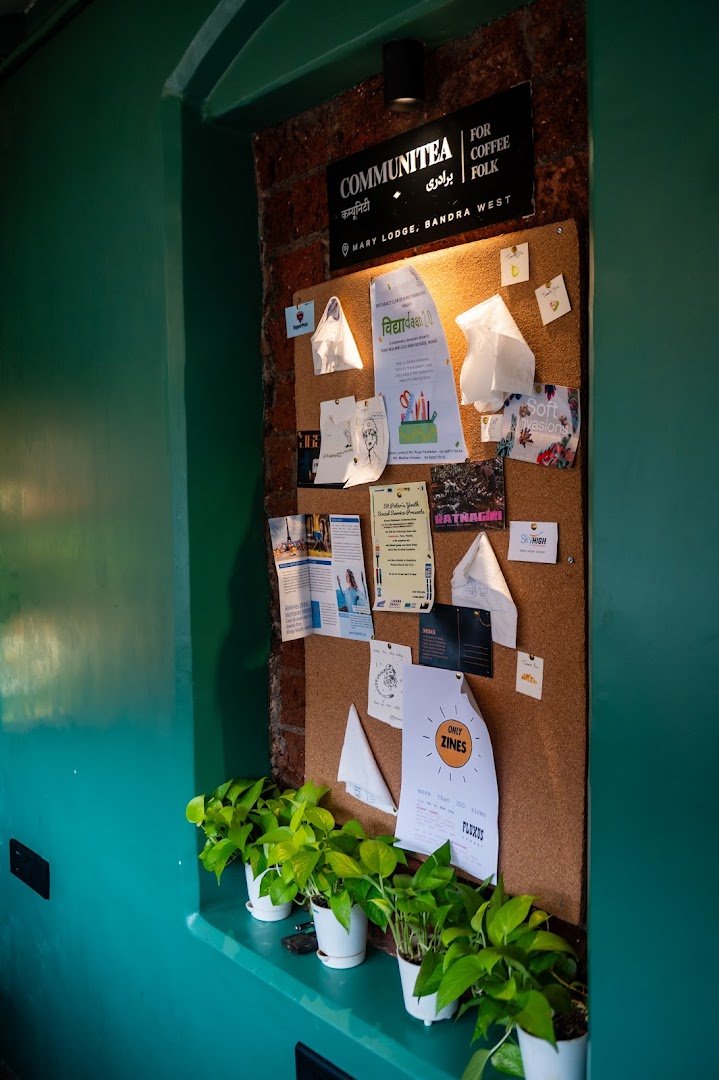 Interior of Mary Lodge by Subko, specialty coffee shop in Mumbai