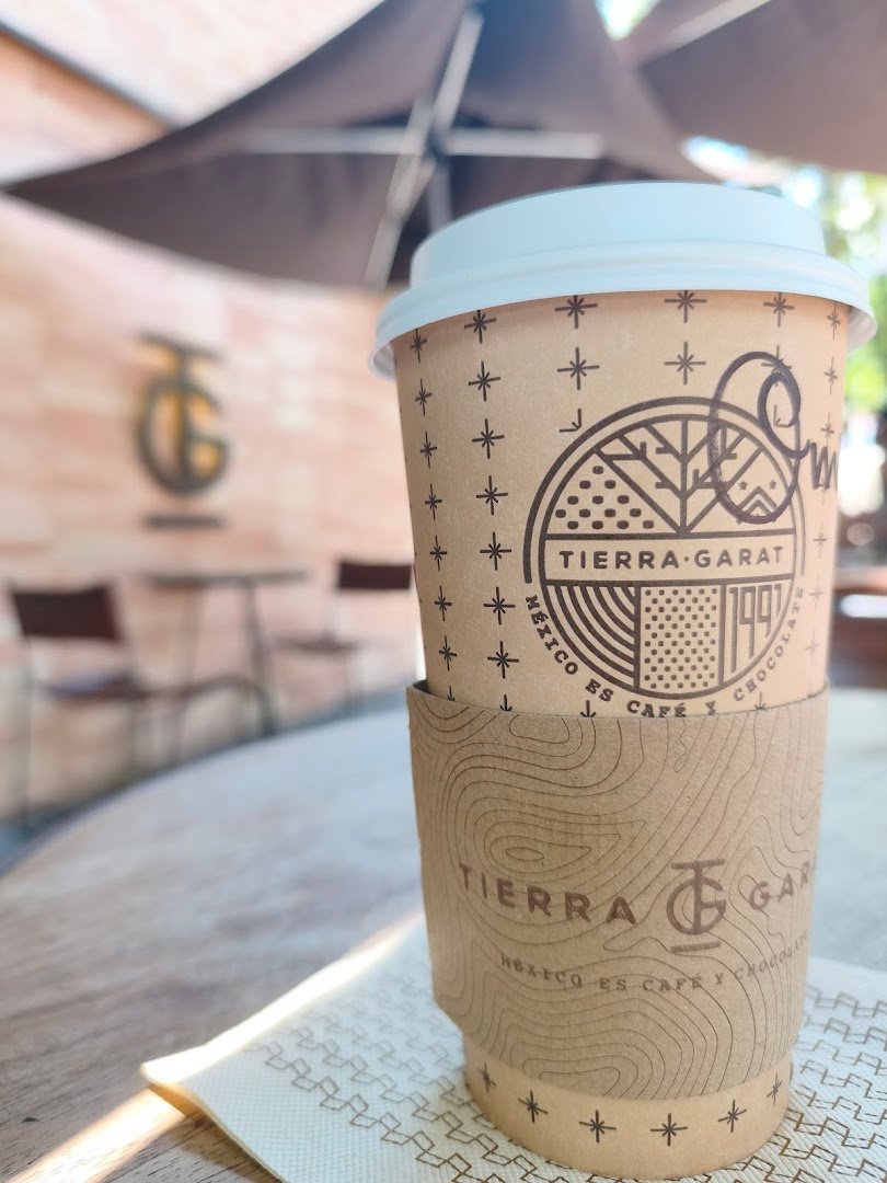 Coffee at Tierra Garat Vicente García, specialty coffee shop in Mexico City