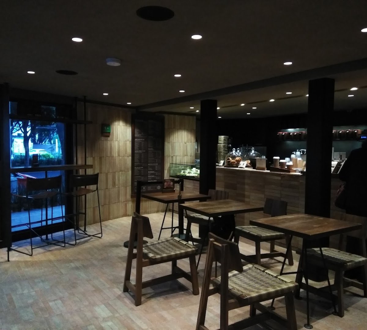 Interior of Tierra Garat Vicente García, specialty coffee shop in Mexico City