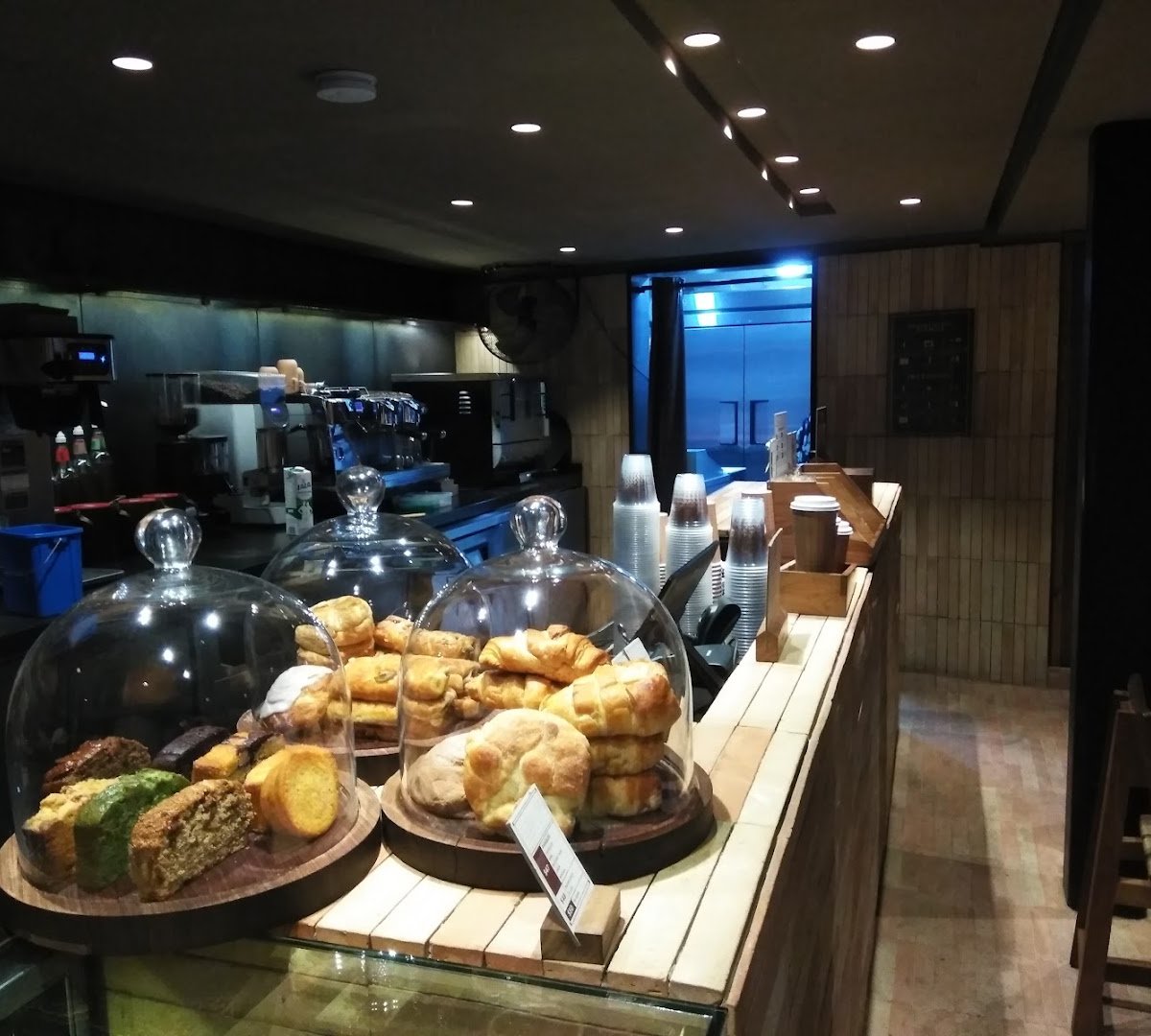 Interior of Tierra Garat Vicente García, specialty coffee shop in Mexico City