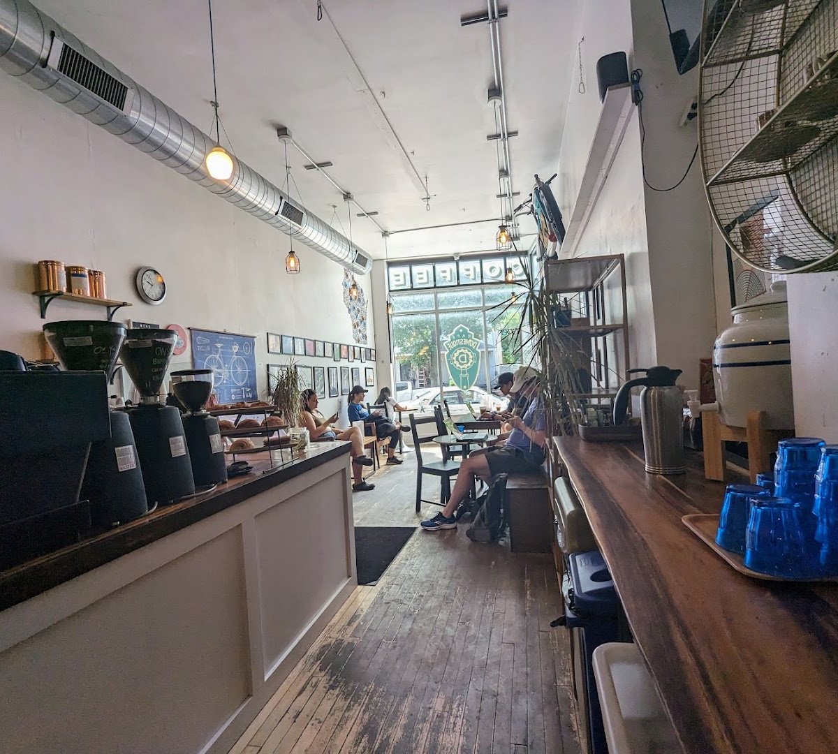Interior of Cafe Domestique - Willy Street, specialty coffee shop in Madison
