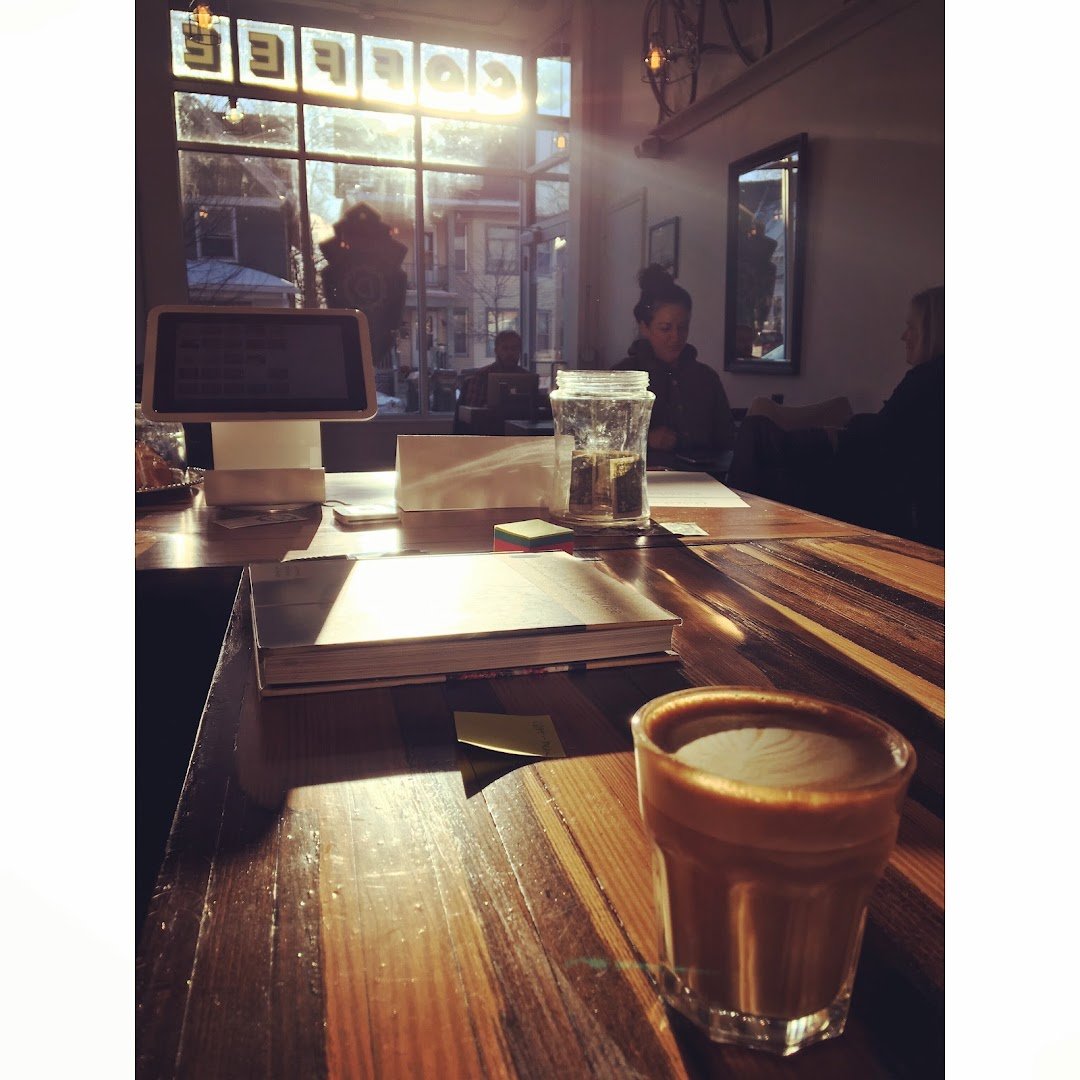 Coffee at Cafe Domestique - Willy Street, specialty coffee shop in Madison
