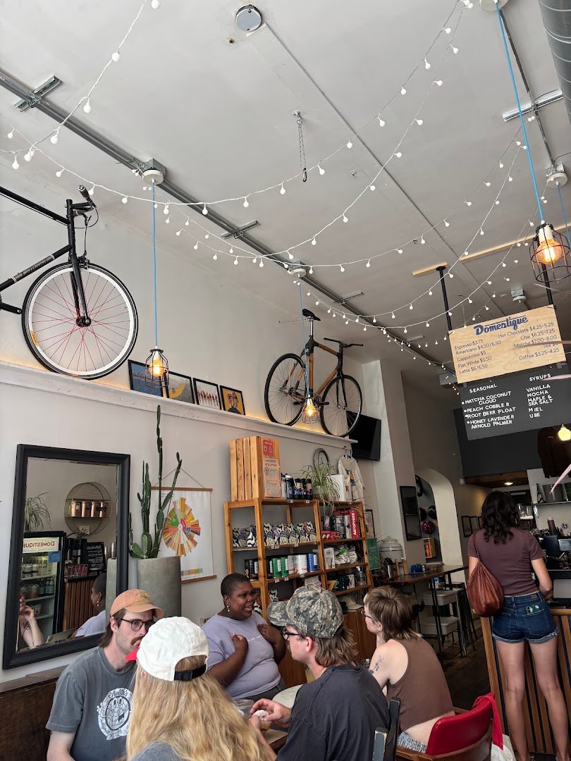 Interior of Cafe Domestique - Willy Street, specialty coffee shop in Madison