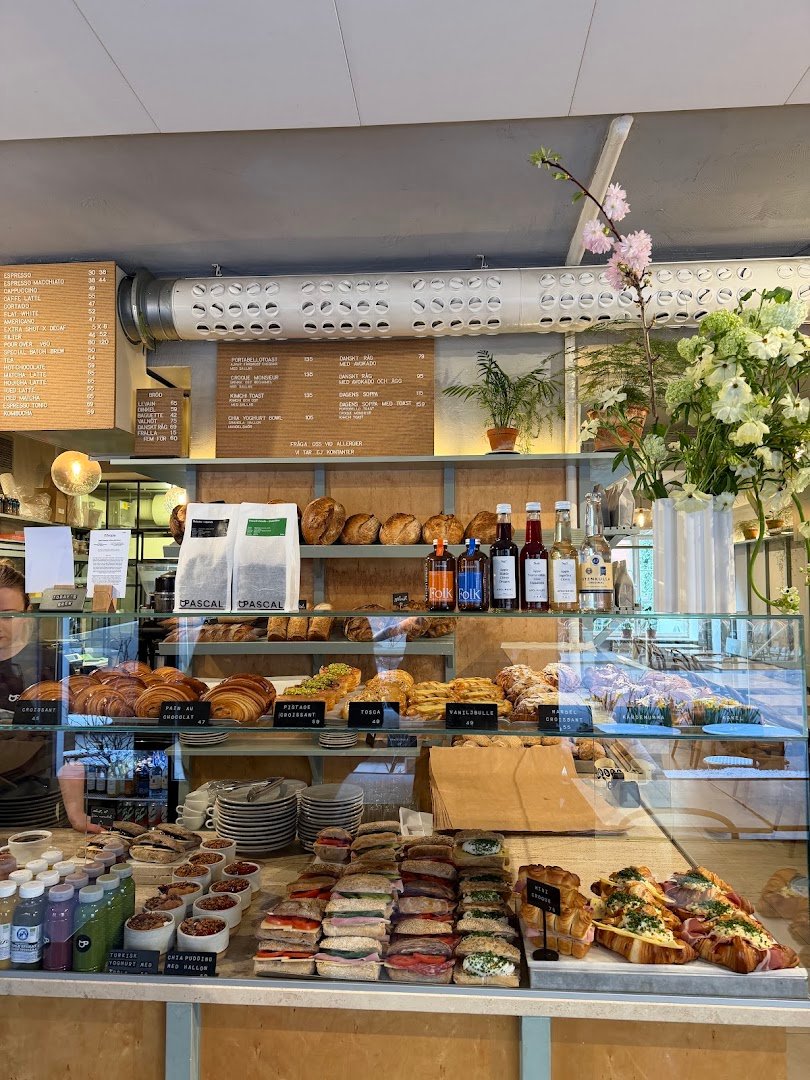 Interior of Café Pascal - Södermalm, specialty coffee shop in Stockholm