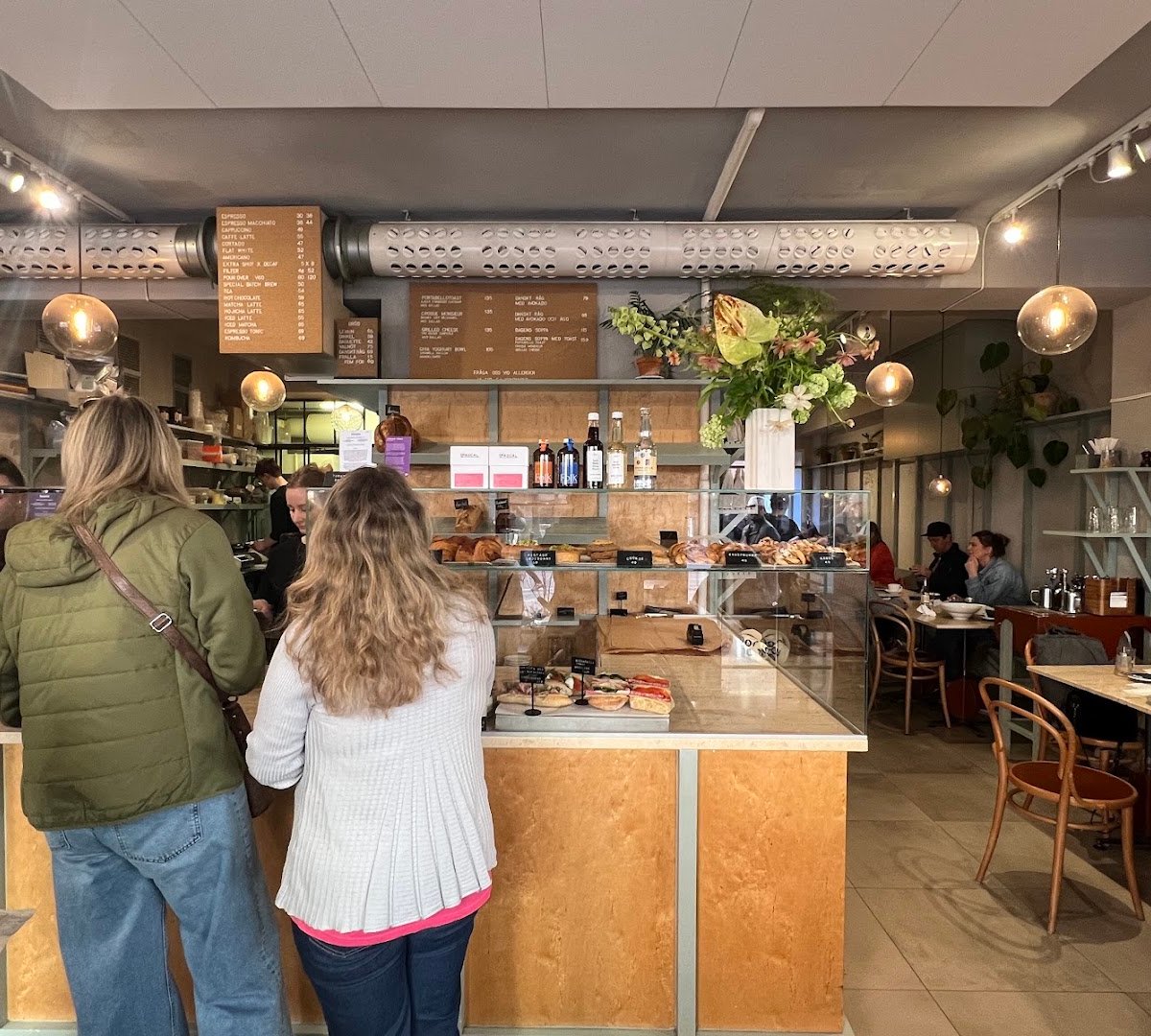 Interior of Café Pascal - Södermalm, specialty coffee shop in Stockholm