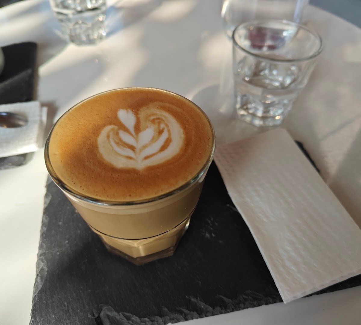 Coffee at LOU Brew Bar, specialty coffee shop in Mexico City