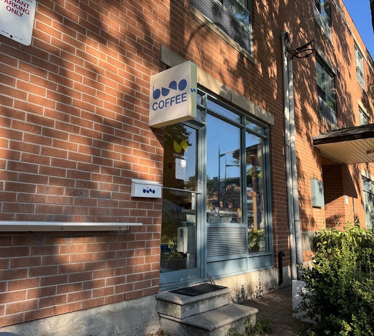 Storefront of Buno Coffee (St Clair W), specialty coffee shop in Toronto