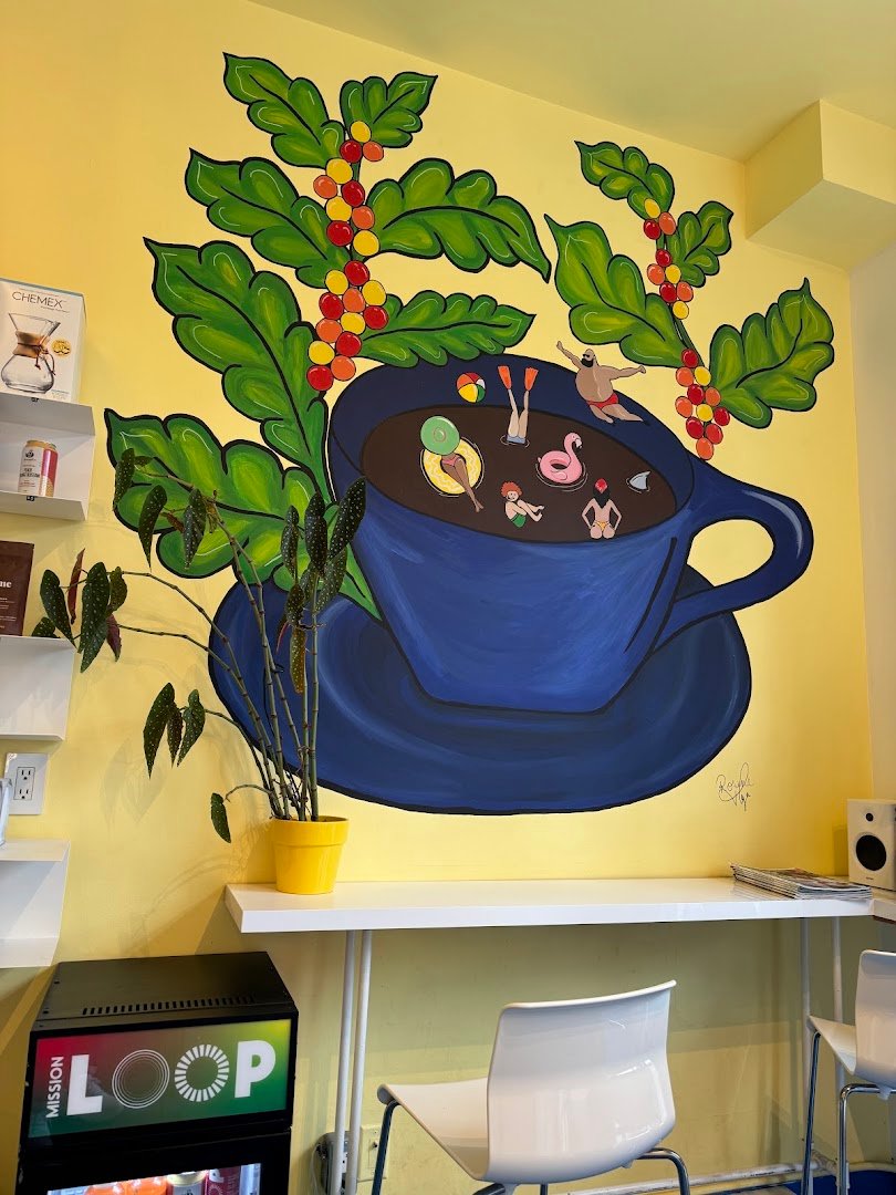 Interior of Buno Coffee (St Clair W), specialty coffee shop in Toronto