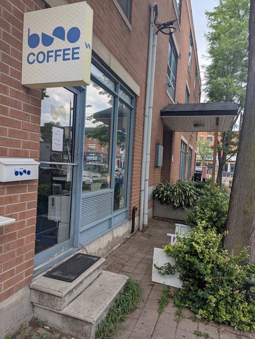 Storefront of Buno Coffee (St Clair W), specialty coffee shop in Toronto