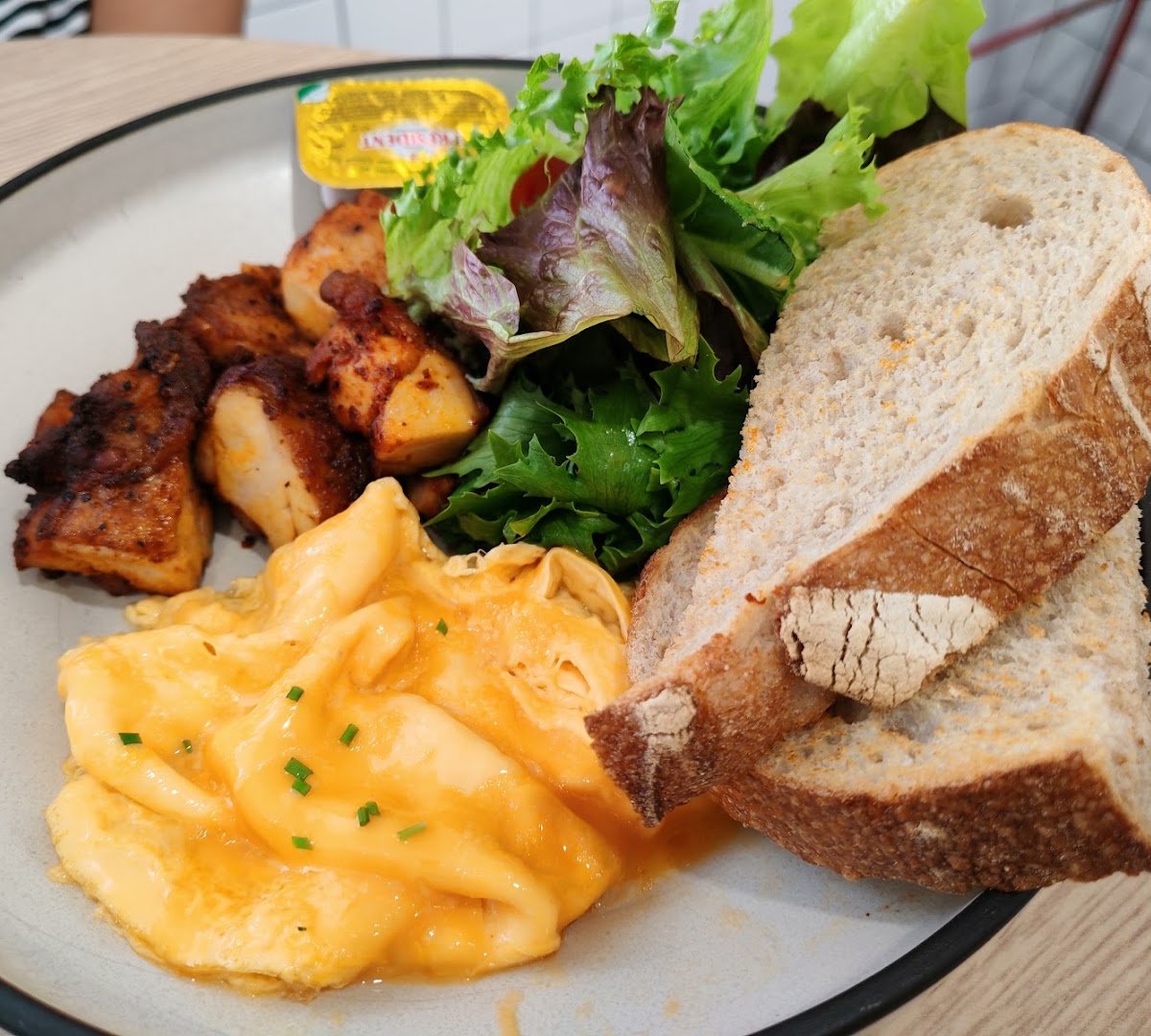 Food at Dutch Colony Coffee Co., specialty coffee shop in Singapore