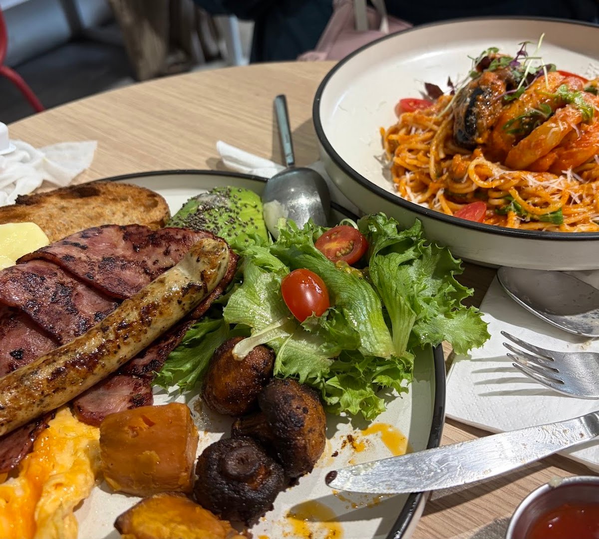 Food at Dutch Colony Coffee Co., specialty coffee shop in Singapore