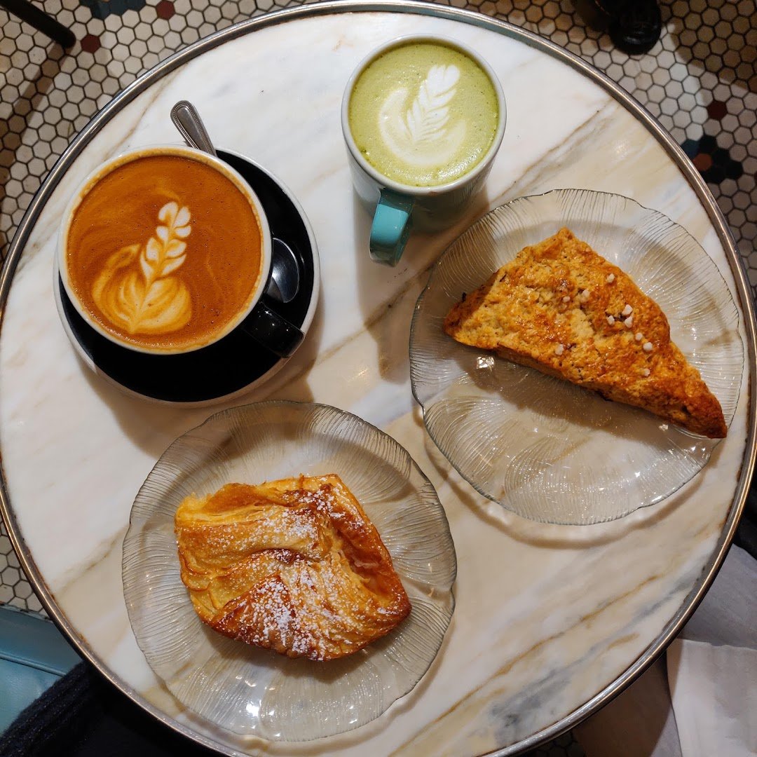 Coffee at Café Myriade - Shaughnessy Village, specialty coffee shop in Montreal