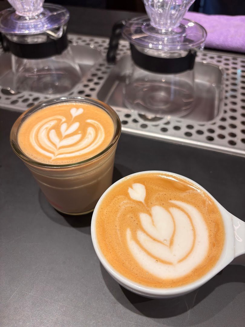 Coffee at Red Rabbit Coffee, specialty coffee shop in Auckland