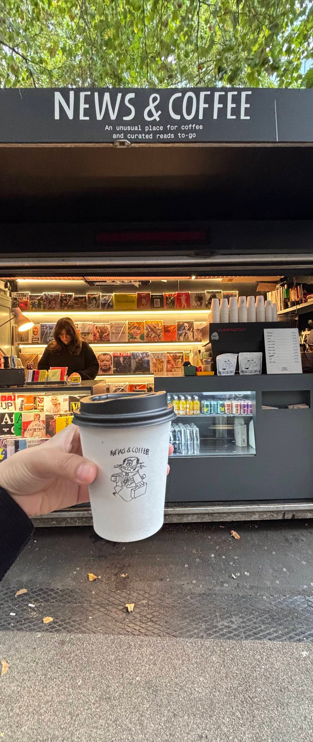 News & Coffee specialty coffee shop in London - photo 13