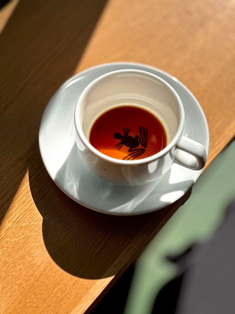 Coffee at Mała Kawiarnia, specialty coffee shop in Warsaw