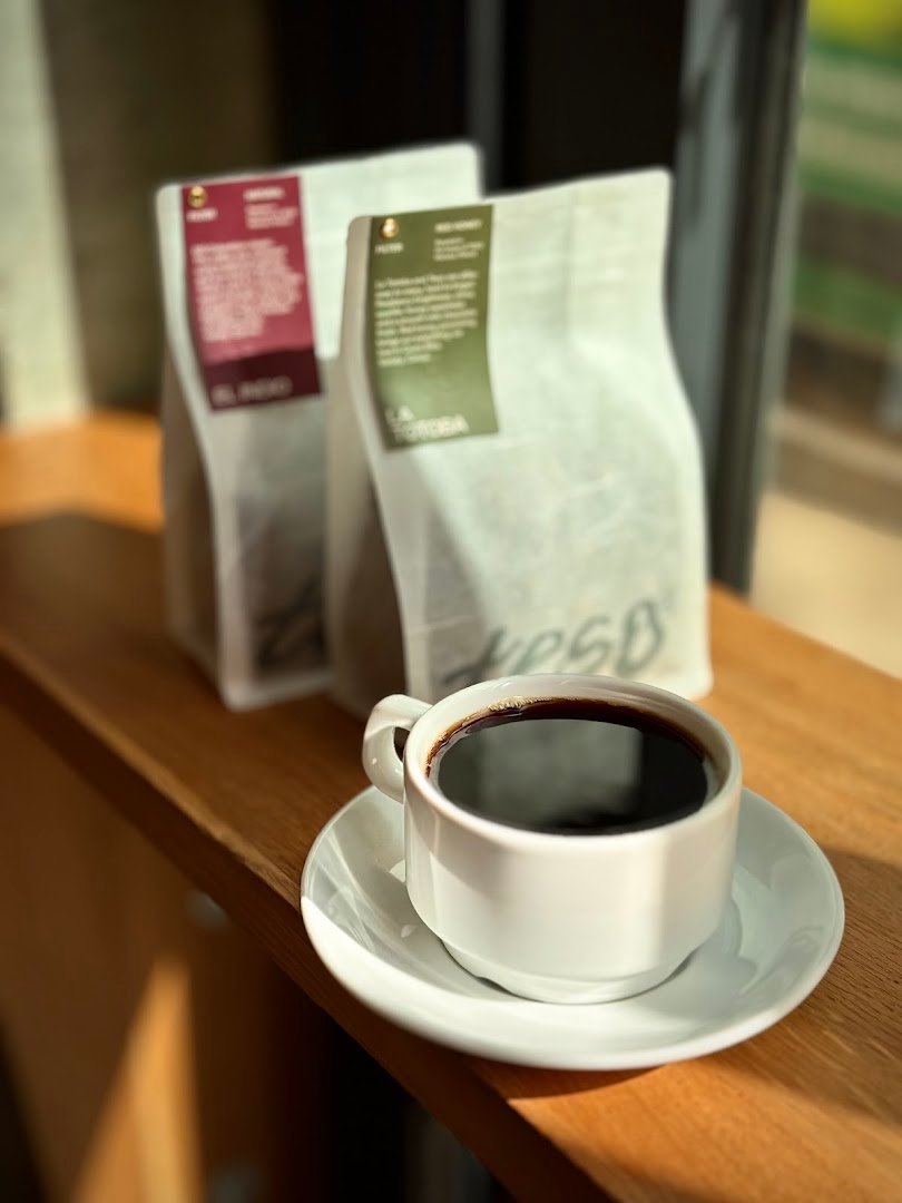Coffee at Mała Kawiarnia, specialty coffee shop in Warsaw