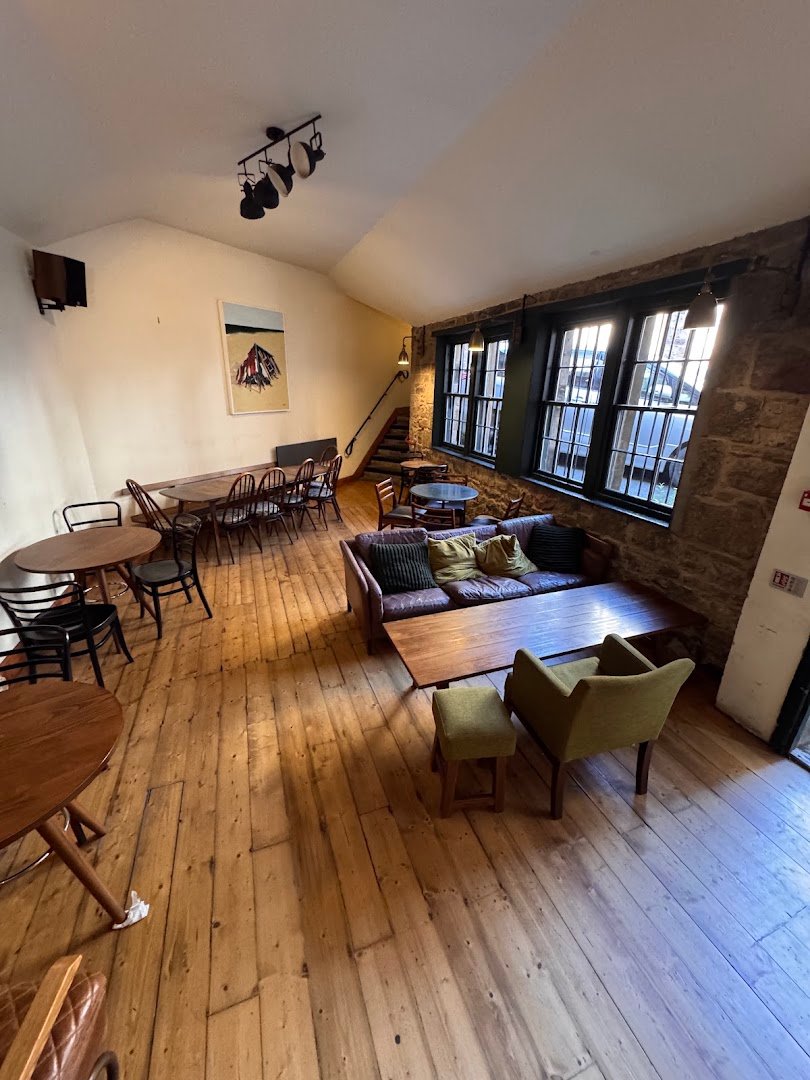 Interior of Thomas J Walls Coffee, specialty coffee shop in Edinburgh