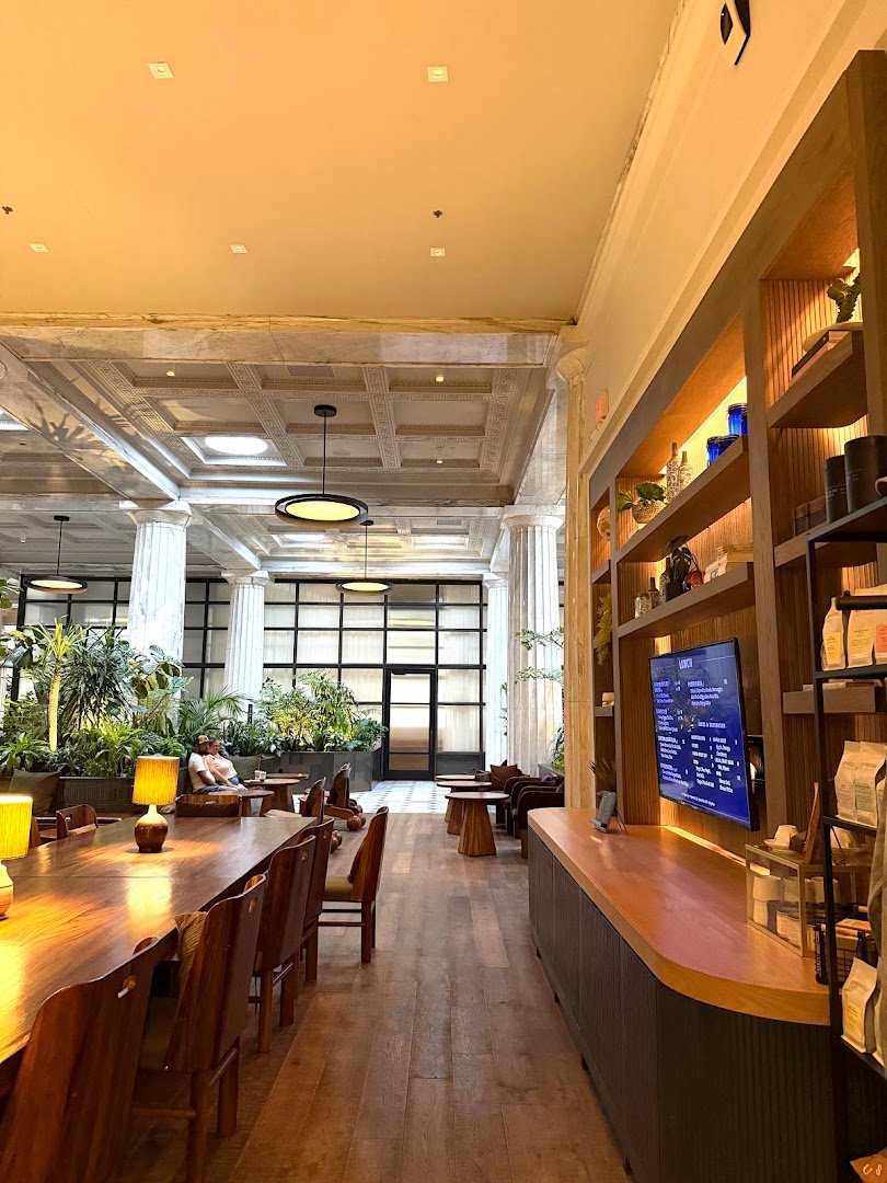 Interior of Spyhouse Coffee Roasters | Downtown / Emery, specialty coffee shop in Minneapolis