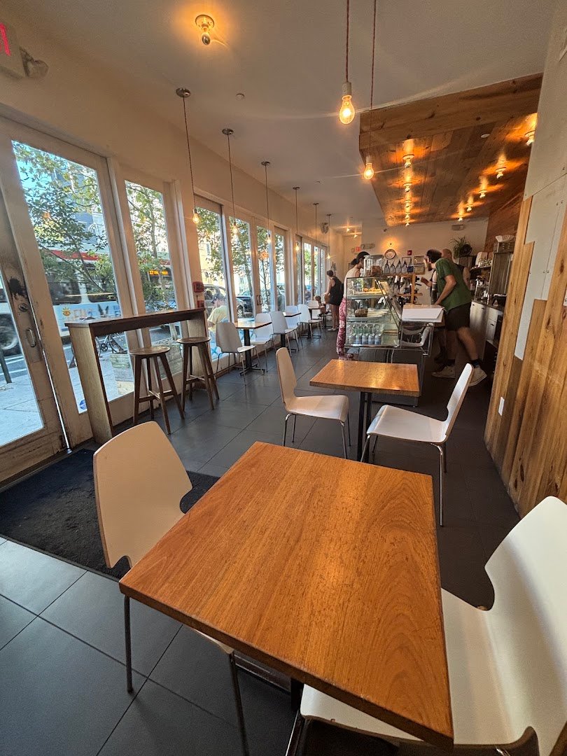 Interior of Ultimo Coffee, specialty coffee shop in Philadelphia