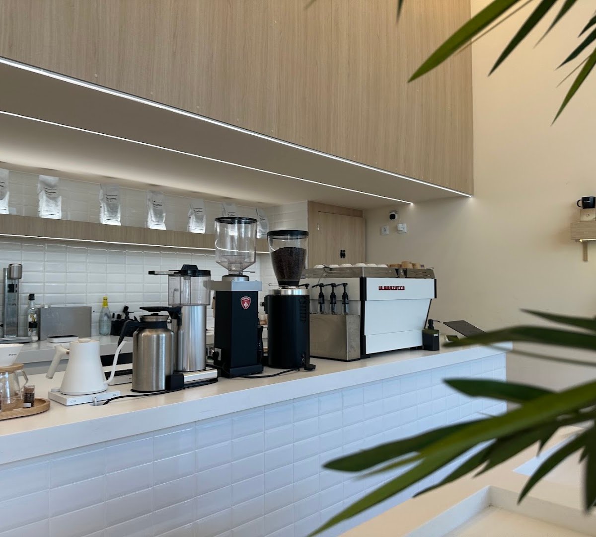 Interior of The Coffee, specialty coffee shop in Lisbon