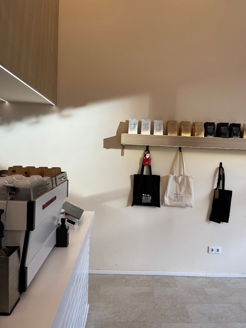 Interior of The Coffee, specialty coffee shop in Lisbon