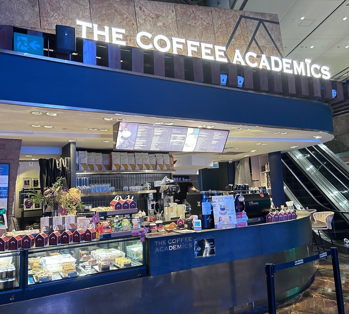 Interior of The Coffee Academïcs, specialty coffee shop in Hong Kong