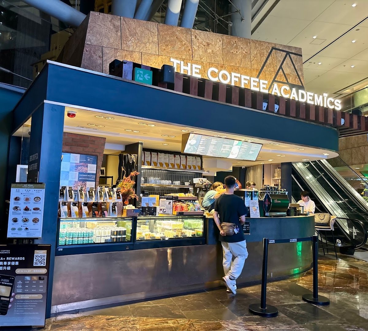 Storefront of The Coffee Academïcs, specialty coffee shop in Hong Kong