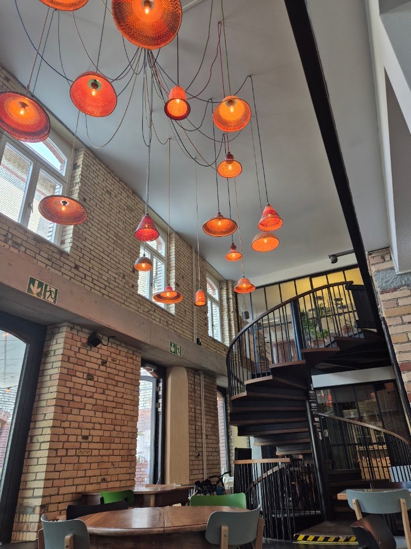 Interior of Auer & Co., specialty coffee shop in Zurich